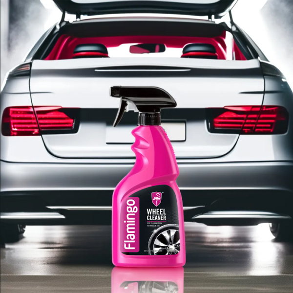 FLAMINGO ΚΑΘΑΡΙΣΤΙΚΟ ΤΡΟΧΩΝ & ΕΛΑΣΤΙΚΩΝ 500ml
